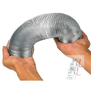 Wave Form Helix, Scientific Slinky, Made of Tempered Steel Wire, Coil Dia. - 7.5 cm, 3 Meters Total Length (1) - Laboratorydeal