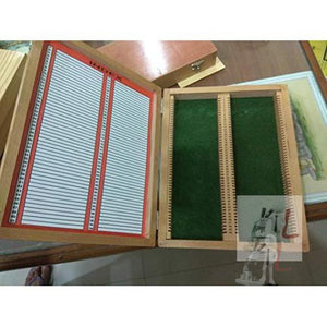 Wooden Slide Box | slide box price for 100 Slides With Index - Laboratorydeal