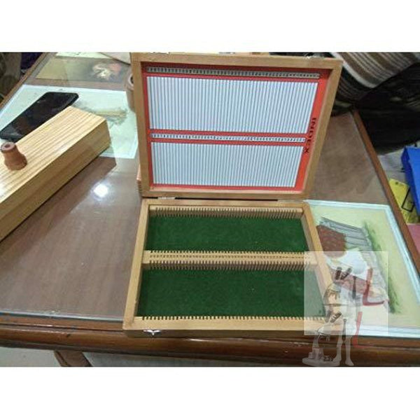 Wooden slide box top