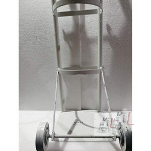 White oxygen cylinder with trolley price - Laboratorydeal