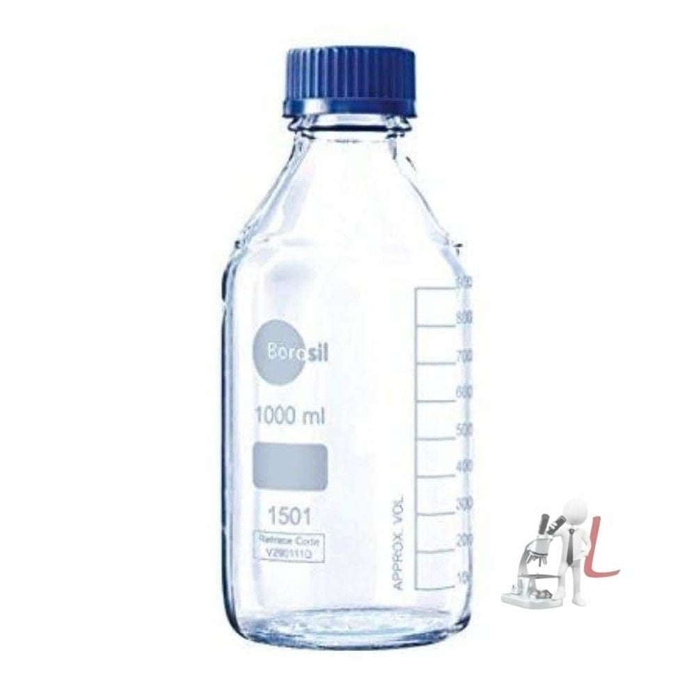 glass bottle 1000ml - Laboratorydeal