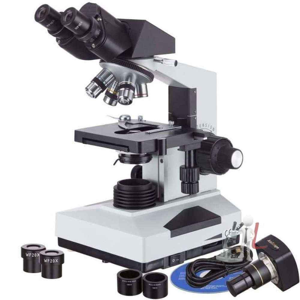 laboratory  Advanced Pathological Doctor Co-Axial Binocular Microscope with Camera attach - Laboratorydeal