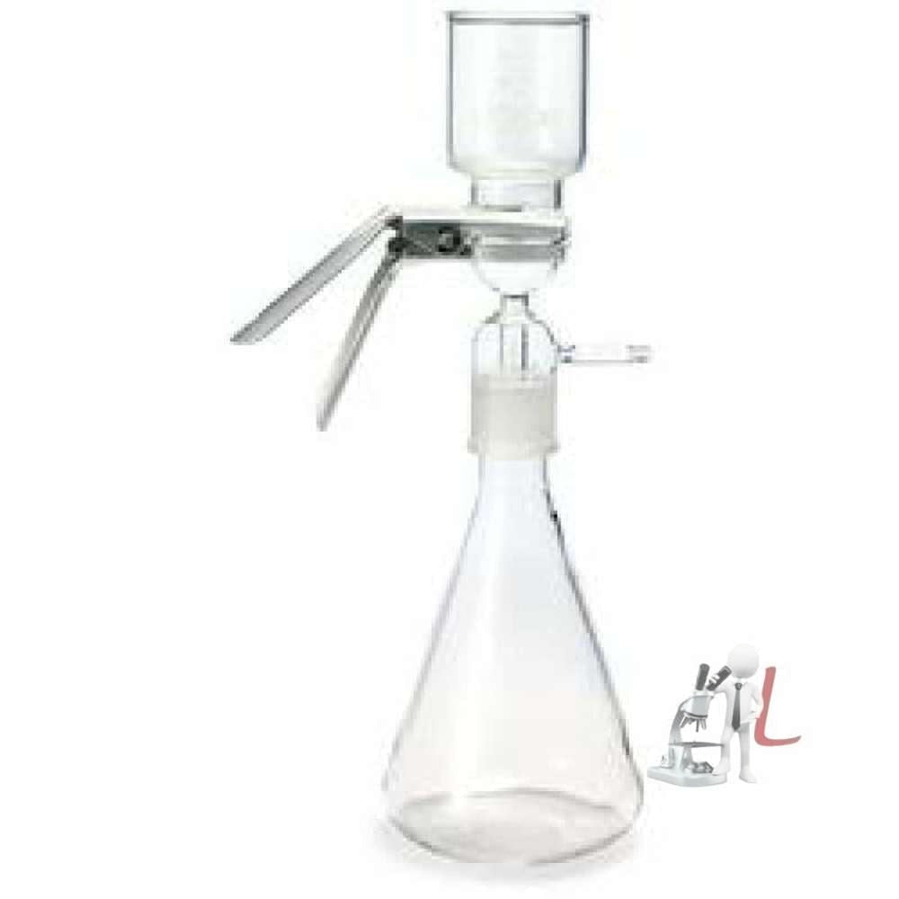 laboratory Filtration Assembly Complete Glass Flask, 1000 Ml - Laboratorydeal