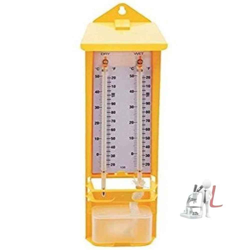 laboratory Labpro Wet Dry Thermometer Zeal, 7X4X4 Cm - Laboratorydeal