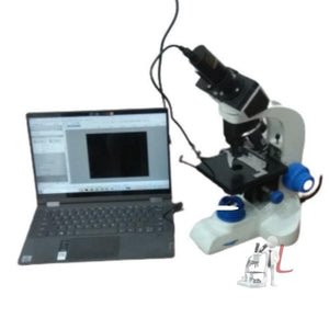 labpro Advanced Co-Axial Binocular Microscope With Heavy Body Semi Objective - Laboratorydeal