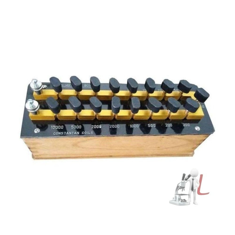 labpro Resistance Box Plug Type Range 1-10000 Ohms Export Quality - Laboratorydeal
