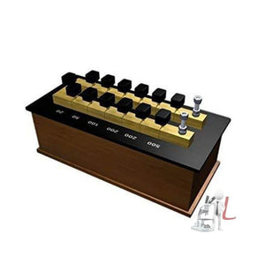 labpro Resistance Box Plug Type Range 1-500 Ohms Export Quality - Laboratorydeal