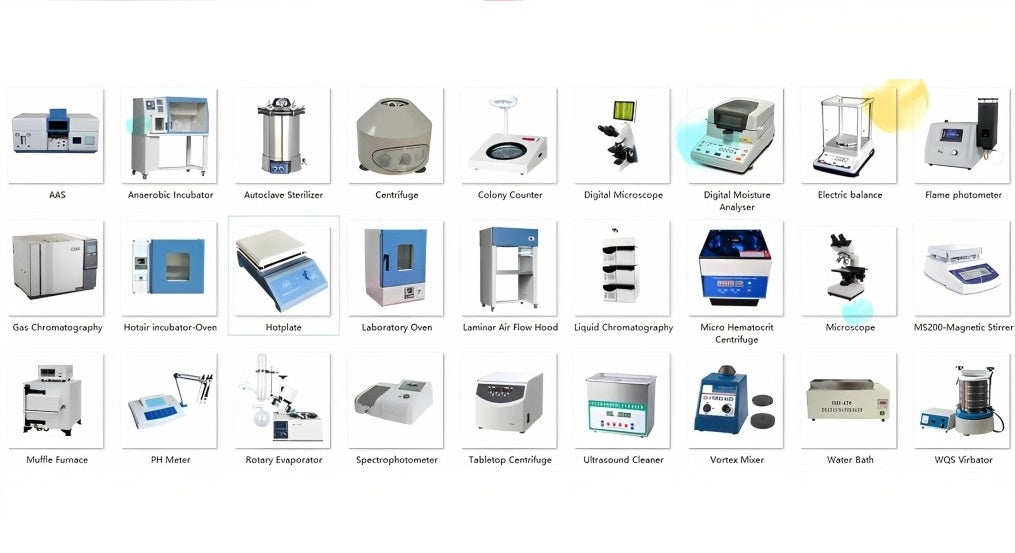 medical lab equipment list