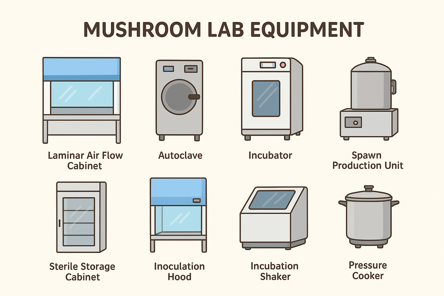Mashroom Lab equipment manufacturers suppliers in Hyderabad