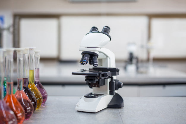 Laboratory Microscope Glassware Equipment