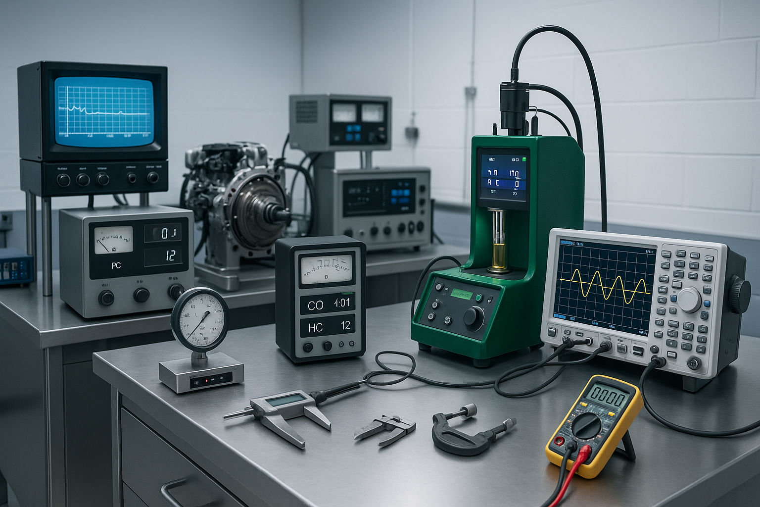 Automobile lab equipment 