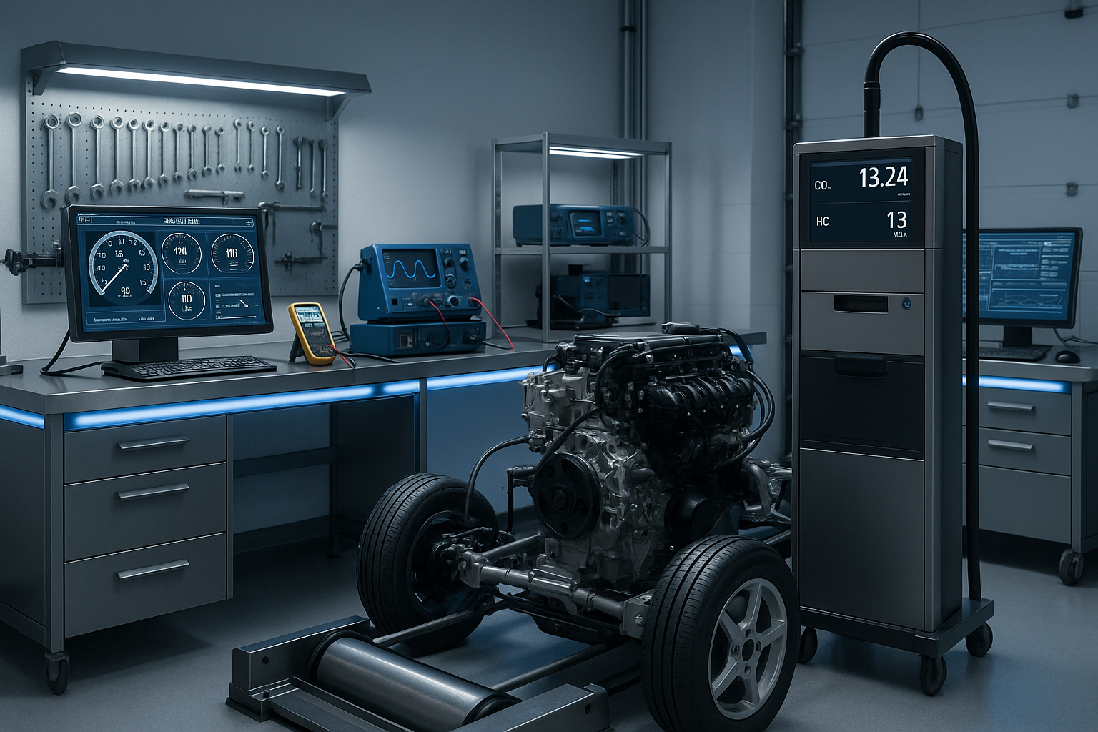 Automobile lab equipment
