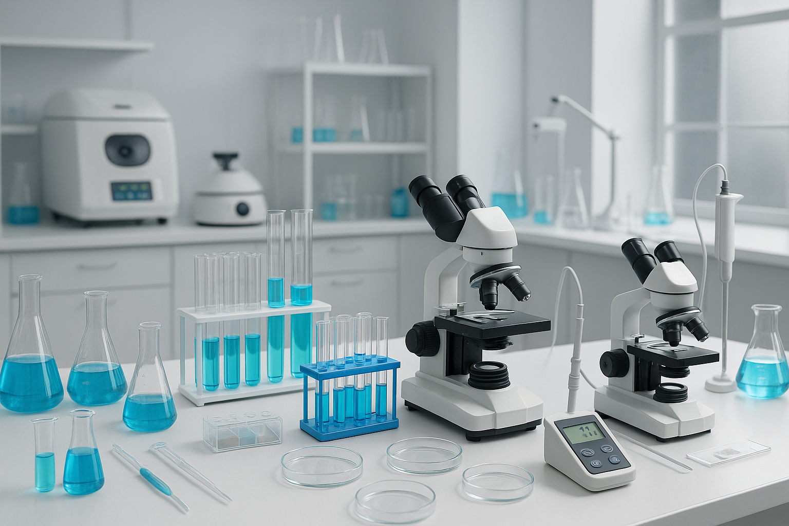 Biology lab equipment 