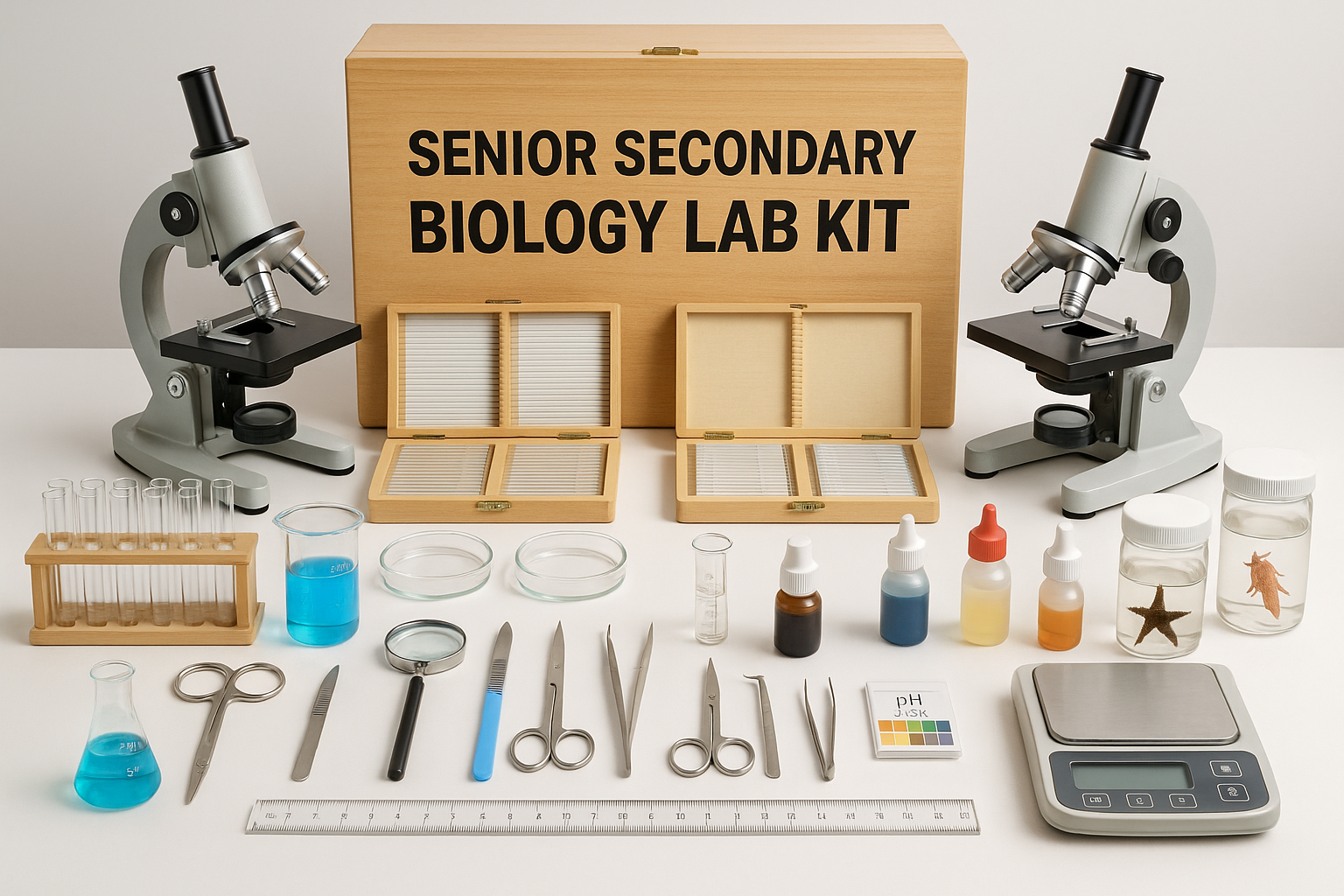 Senior Secondary Biology Lab Kit equipment