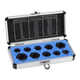 10 In 1 Damaged Nut Bolt Extractor Sleeve Hex Nut Removal Tool, Low Style, High Style