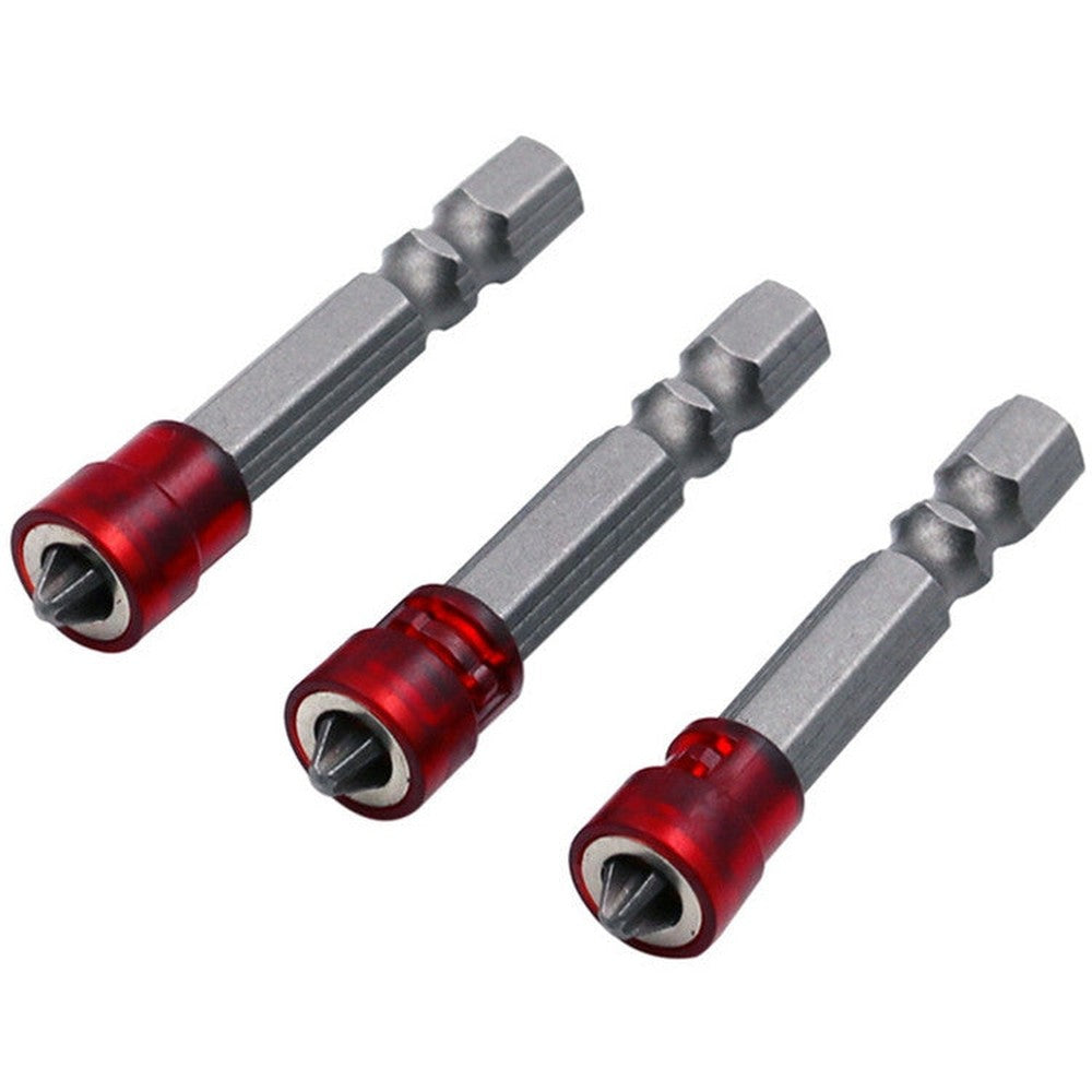 10 PCS 50L Magnetic Circle Screwdriver Electric Screwdriver Cross Non-slip Screwdriver, 10 PCS / Set Circle Screwdriver Bit