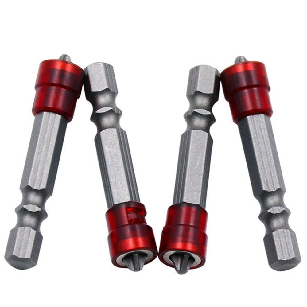 10 PCS 50L Magnetic Circle Screwdriver Electric Screwdriver Cross Non-slip Screwdriver, 10 PCS / Set Circle Screwdriver Bit