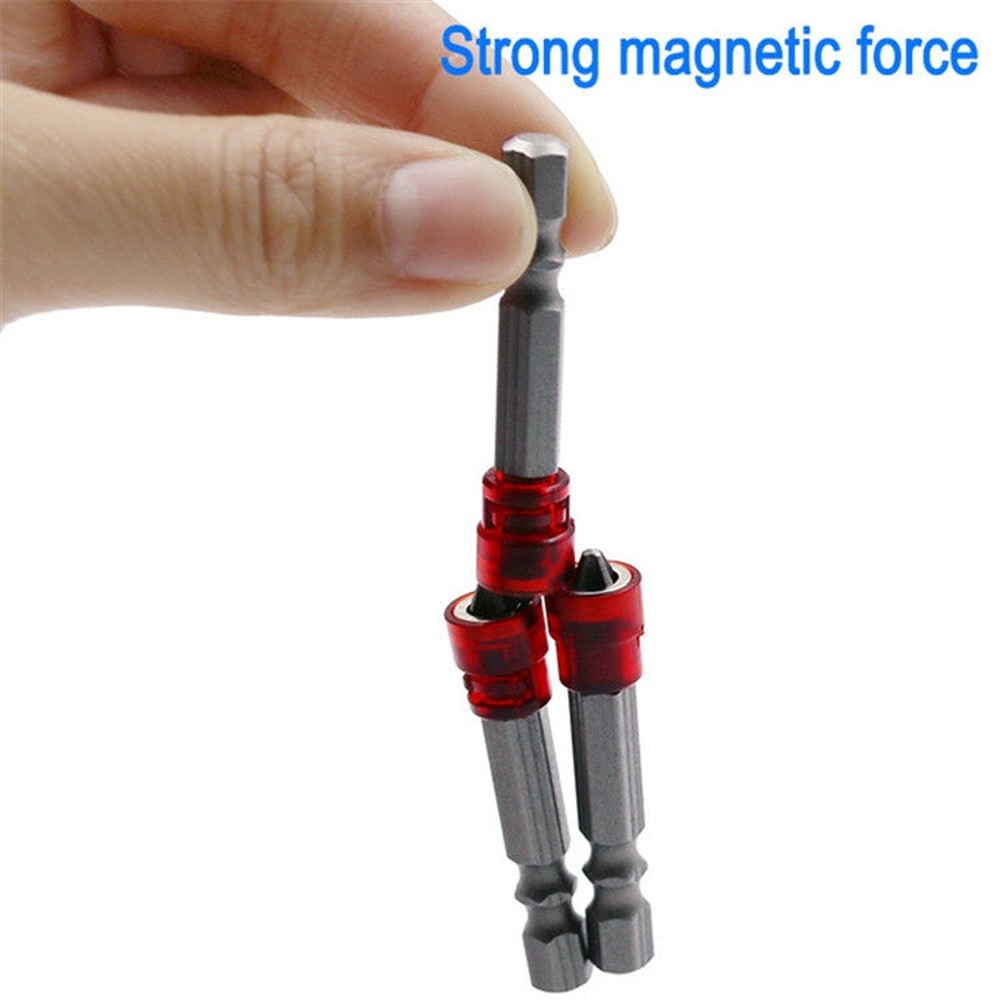 10 PCS 50L Magnetic Circle Screwdriver Electric Screwdriver Cross Non-slip Screwdriver, 10 PCS / Set Circle Screwdriver Bit