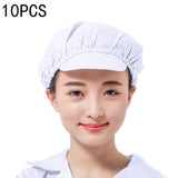 10 PCS Anti-static Dust-free Workshop Duck Tongue Working Cap With Skylight, S, L