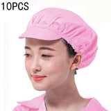 10 PCS Anti-static Dust-free Workshop Duck Tongue Working Cap With Skylight, S, L