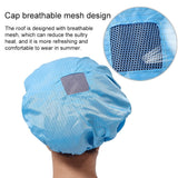 10 PCS Anti-static Dust-free Workshop Duck Tongue Working Cap With Skylight, S, L