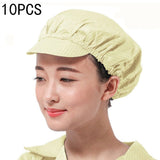 10 PCS Anti-static Dust-free Workshop Duck Tongue Working Cap With Skylight, S, L