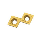 10 PCS/Box CNC Inner Hole Diamond Blade Boring Cutter Grain Steel Special Alloy Cutter Head, CCMT120404（R0.4）, CCMT120408（R0.8）