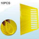 10 PCS Tendon Plastic Scraper For Wallpapering & Automotive Glass Foil & Paint Scraper Putty,Decorating Tools, Tendon Plastic Scraper