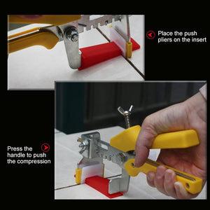 100 PCS 1.5mm Tile Leveling System Clips Kit Wall Floor Tile Spacer Tiling Tool  for Paving Locator Tool OG6480, 1.5mm