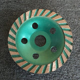 100mm Concrete Stone Diamond Grinding And Polishing Blades Ceramic Grinder Machine Fan Shape Grinding Wheel, A Level Coarse Tooth, A Level Fine Tooth, B Level Coarse Tooth, B Level Fine Tooth