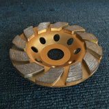 100mm Concrete Stone Diamond Grinding And Polishing Blades Ceramic Grinder Machine Fan Shape Grinding Wheel, A Level Coarse Tooth, A Level Fine Tooth, B Level Coarse Tooth, B Level Fine Tooth