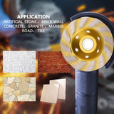 100mm Concrete Stone Diamond Grinding And Polishing Blades Ceramic Grinder Machine Fan Shape Grinding Wheel, A Level Coarse Tooth, A Level Fine Tooth, B Level Coarse Tooth, B Level Fine Tooth