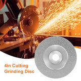 100mm Electroplated Diamond Grinding Slice Glass Grinding Disc 4 Inch Diamond Cutting Piece Alloy Sand Circular Saw Blade, 100mm Picture One, 100mm Picture Two, 100mm Picture Three