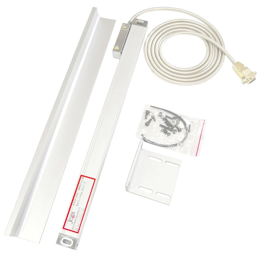 100mm Measuring Range Milling Lathe Digital Readout Encoder Grating Electronic Ruler Linear Scale, 100mm