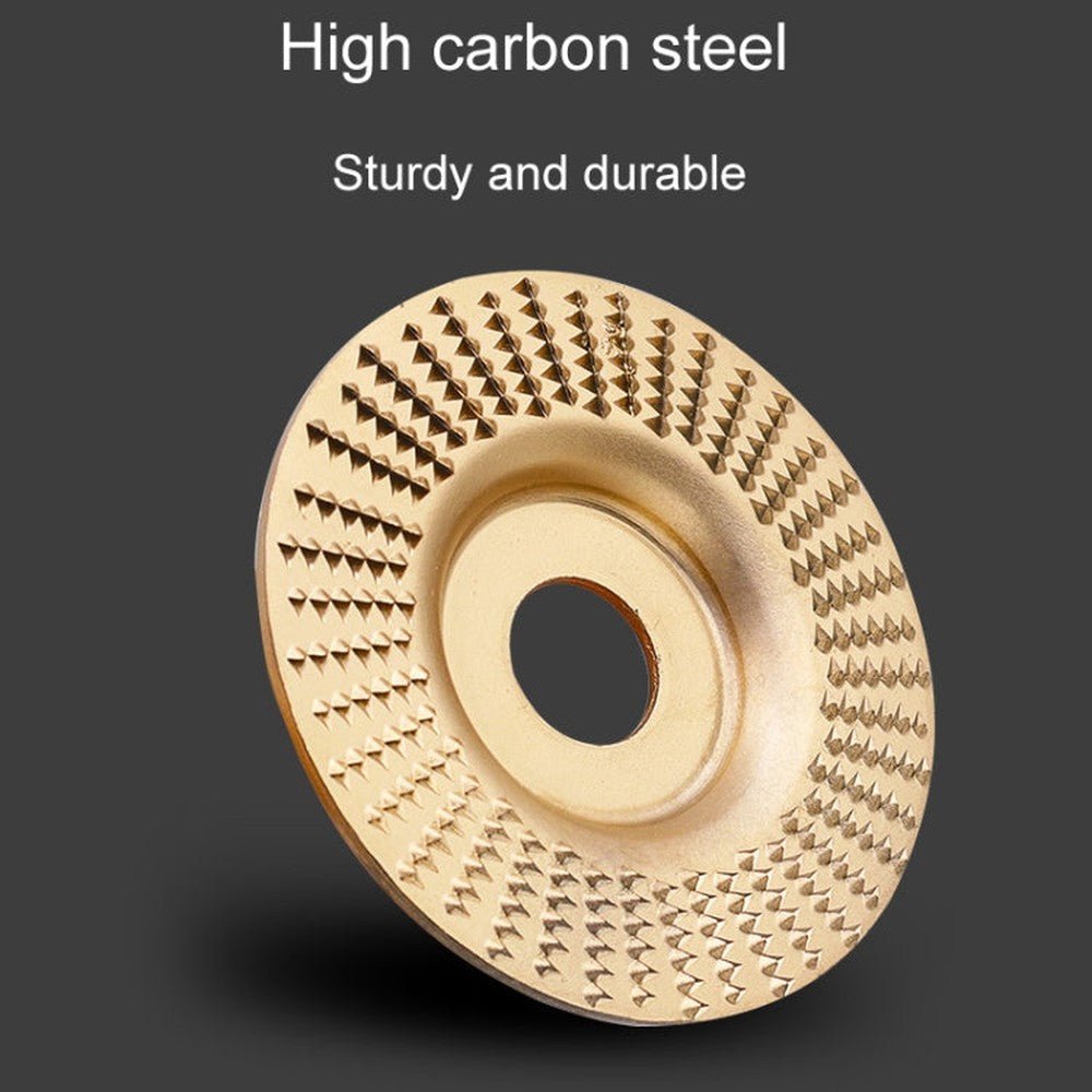 100mm Woodworking Sanding And Shaping Plate Angle Grinder Sanding And Polishing Prick Disc, Beveled, Arc, Flat - laboratorydeal