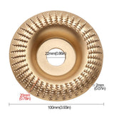 100mm Woodworking Sanding And Shaping Plate Angle Grinder Sanding And Polishing Prick Disc, Beveled, Arc, Flat