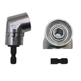 105 Degree Right Angle Drill Driver Bit Extension Power Drill Tool 7mm Hex Magnetic Power Screwdriver Socket Adaptor, Short Type, Long Type