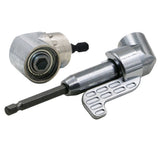 105 Degree Right Angle Drill Driver Bit Extension Power Drill Tool 7mm Hex Magnetic Power Screwdriver Socket Adaptor, Short Type, Long Type