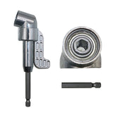 105 Degree Right Angle Drill Driver Bit Extension Power Drill Tool 7mm Hex Magnetic Power Screwdriver Socket Adaptor, Short Type, Long Type
