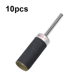 10pcs 3mm Handle Mirror Polishing Paper Stick, Mesh:, 180, 240, 320, 400, 600, 800, 1000, 1200, 1500, 2000 - laboratorydeal