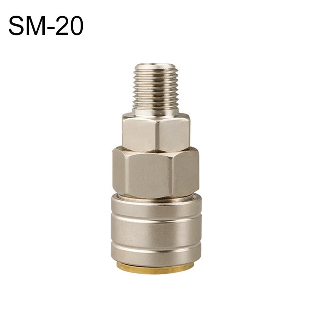 10pcs C-type Self-lock Pneumatic Quick Fitting Connector, PF-20, PH-20, PM-20, PP-20, SF-20, SH-20, SM-20, SP-20, PF-30, PH-30, PM-30, PP-30, SF-30, SH-30, SM-30, SP-30, PF-40, PH-40, PM-40, PP-40, SF-40, SH-40, SM-40, SP-40