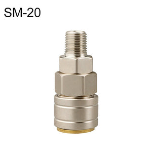 10pcs C-type Self-lock Pneumatic Quick Fitting Connector, PF-20, PH-20, PM-20, PP-20, SF-20, SH-20, SM-20, SP-20, PF-30, PH-30, PM-30, PP-30, SF-30, SH-30, SM-30, SP-30, PF-40, PH-40, PM-40, PP-40, SF-40, SH-40, SM-40, SP-40