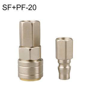 10pcs C-type Self-lock Pneumatic Quick Fitting Connector, SF+PF-20, SF+PF-30, SF+PF-40, SH+PH-20, SH+PH-30, SH+PH-40, SM+PM-20, SM+PM-30, SM+PM-40, SP+PP-20, SP+PP-30, SP+PP-40