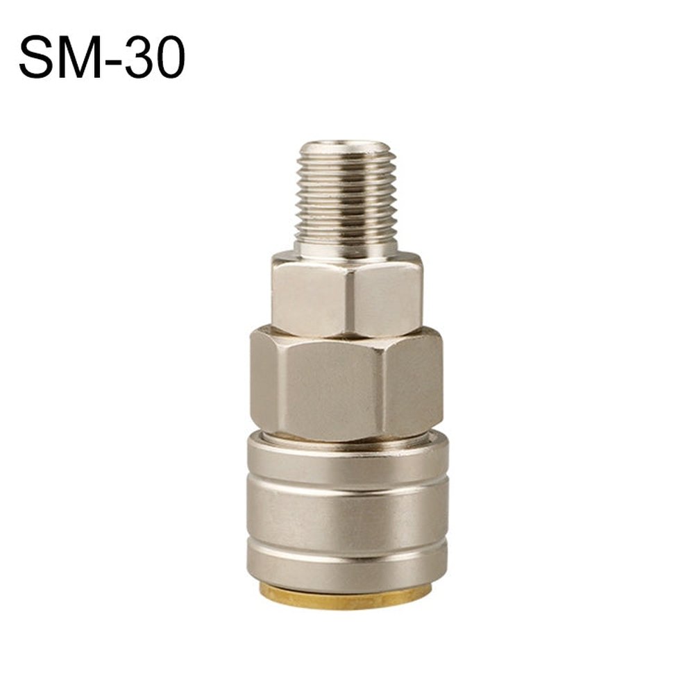 10pcs C-type Self-lock Pneumatic Quick Fitting Connector, PF-20, PH-20, PM-20, PP-20, SF-20, SH-20, SM-20, SP-20, PF-30, PH-30, PM-30, PP-30, SF-30, SH-30, SM-30, SP-30, PF-40, PH-40, PM-40, PP-40, SF-40, SH-40, SM-40, SP-40
