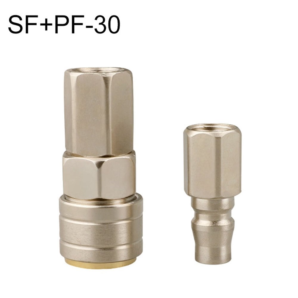 10pcs C-type Self-lock Pneumatic Quick Fitting Connector, SF+PF-20, SF+PF-30, SF+PF-40, SH+PH-20, SH+PH-30, SH+PH-40, SM+PM-20, SM+PM-30, SM+PM-40, SP+PP-20, SP+PP-30, SP+PP-40
