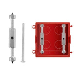 10pcs Universal Wire Concealed Box Repairer Switch Socket Base Box Repair Support Rod Fixing Tool, Type 86, Type 118