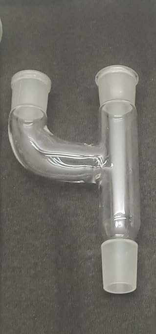 Borosilicate Glass Distillation Apparatus Multiple Adapter with B-24 Joints for kjeldahl assembly