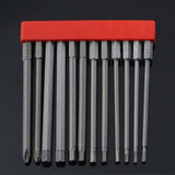 12 PCS / Set Screwdriver Bit With Magnetic S2 Alloy Steel Electric Screwdriver, 1, 2, 3, 4, 5, 6, 7, 8, 9, 10, 11, 12, 13