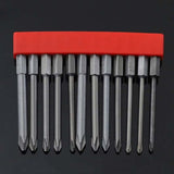 12 PCS / Set Screwdriver Bit With Magnetic S2 Alloy Steel Electric Screwdriver, 1, 2, 3, 4, 5, 6, 7, 8, 9, 10, 11, 12, 13