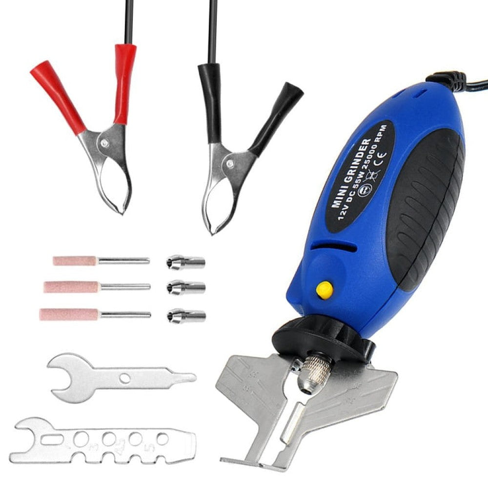12V Disassembly-free Mini Electric Mill Chain Electric Mill, 12V Disassembly-free